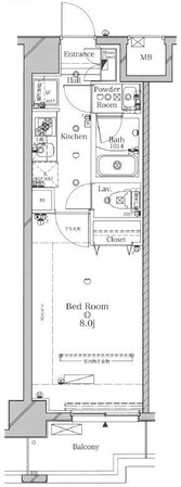 ラフィスタ王子神谷の物件間取画像